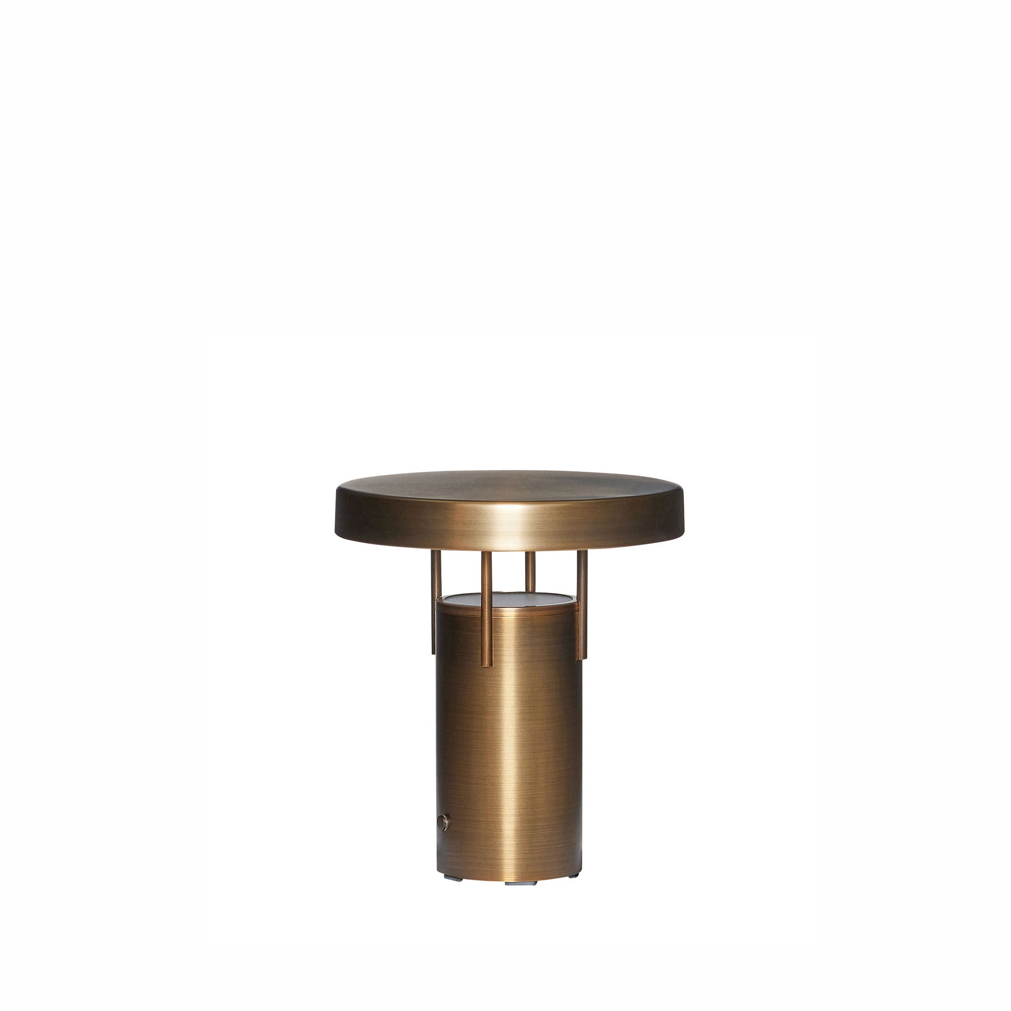 Hübsch Bringme Portable Lamp Mini Browned Brass