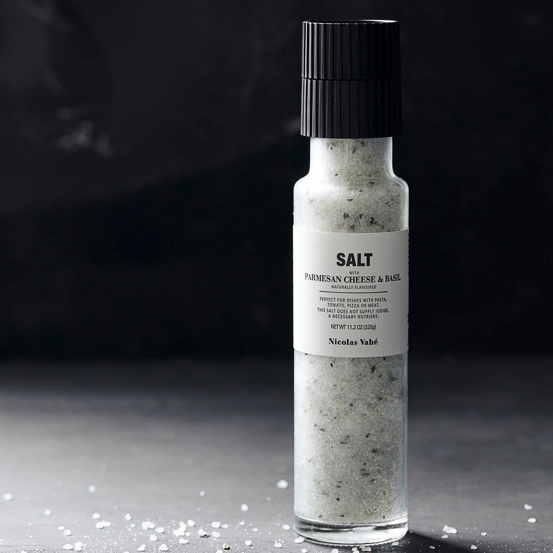 Salt, parmesan &amp; basilika