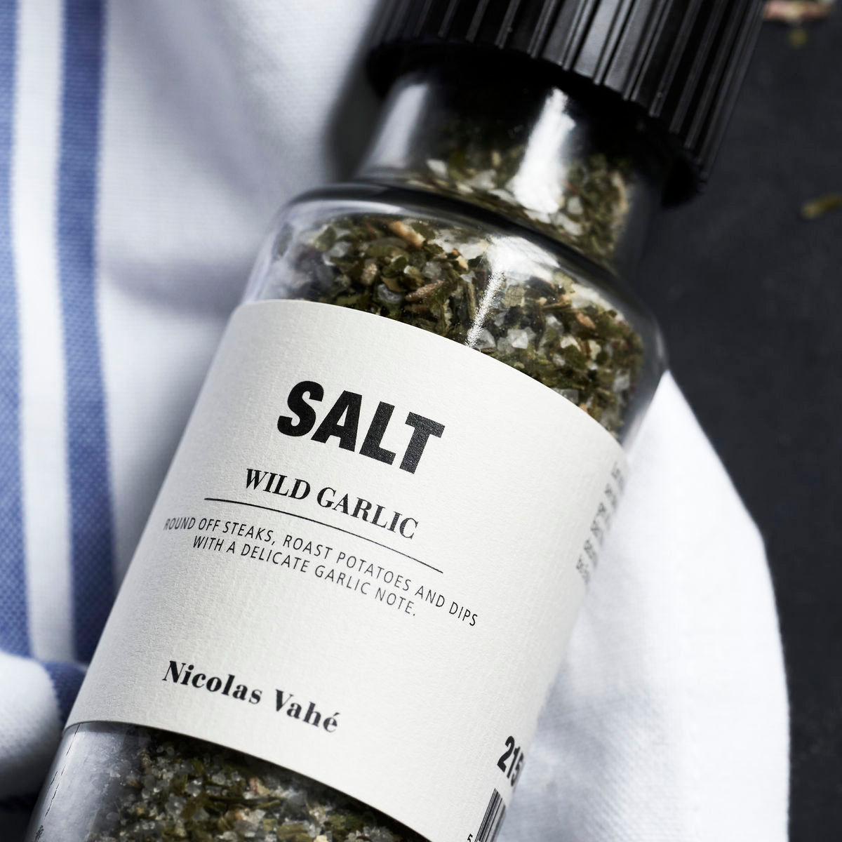 Salt, vild vitlök