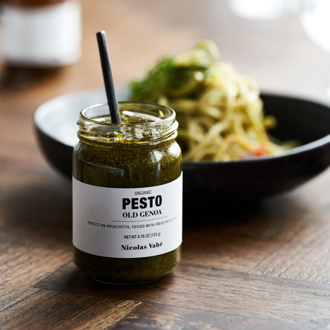 Organisk pesto gammal genua