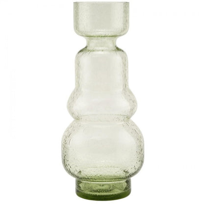 House Doctor - Vase, Organi, Green - H: 26 cm, Dia: 11 cm