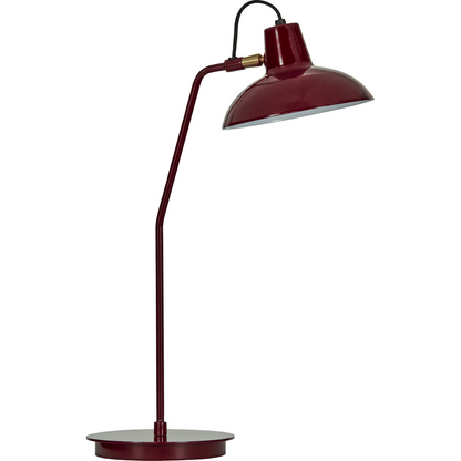 Bordslampa, hddesk, röd