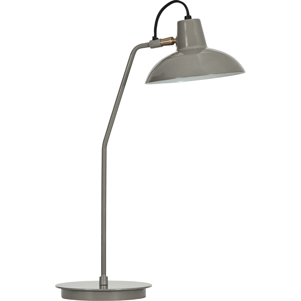 Bordslampa, hddesk, grå