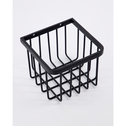 House Doctor - Basket, Bath, Black - L: 12 CM, W: 12 CM, H: 9,5 cm