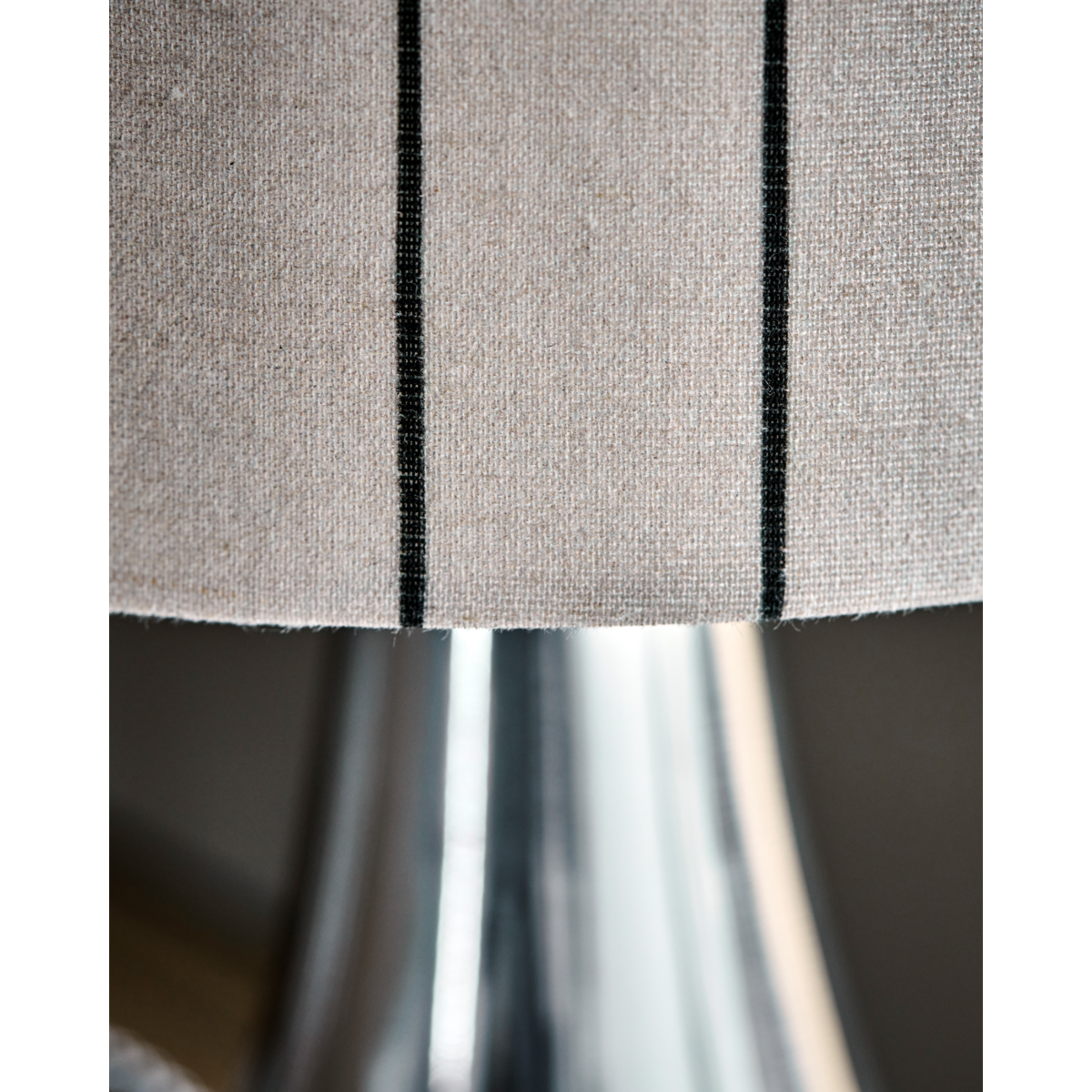 Bordslampa, hdtulip, silverfinish