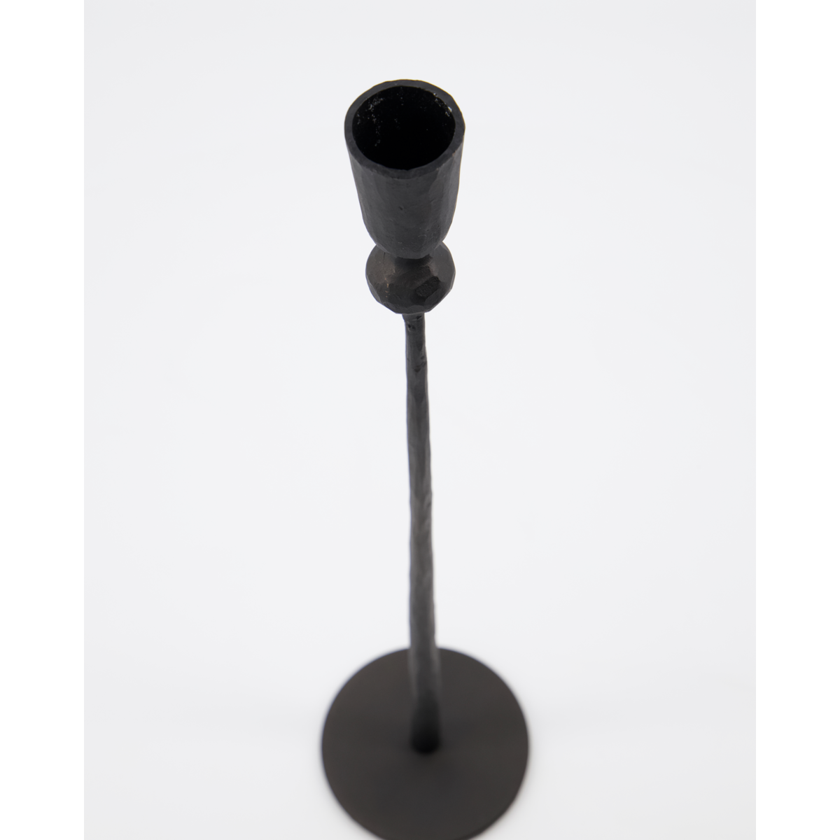 House Doctor - Candlestick, Trivo, Black - H: 41 cm, Dia: 7 cm