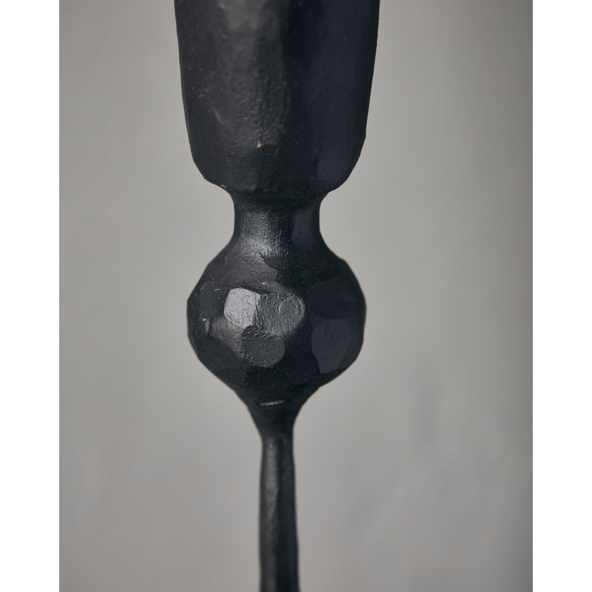 House Doctor - Candlestick, Trivo, Black - H: 41 cm, Dia: 7 cm