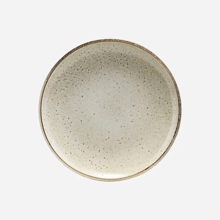 House Doctor - Plate, Lake, Grey - H: 3,5 cm, Dia: 27 cm