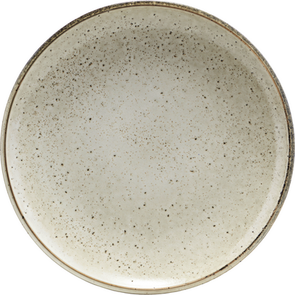 House Doctor - Plate, Lake, Grey - H: 3,5 cm, Dia: 27 cm