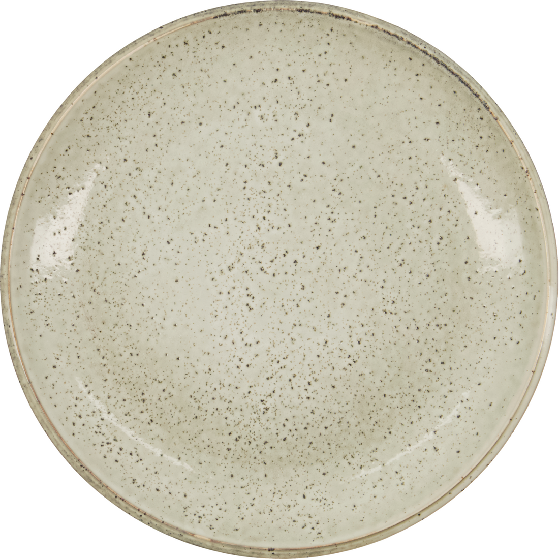 House Doctor - Plate, Lake, Grey - H: 3,5 cm, Dia: 27 cm