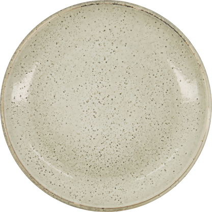 House Doctor - Plate, Lake, Grey - H: 3,5 cm, Dia: 27 cm