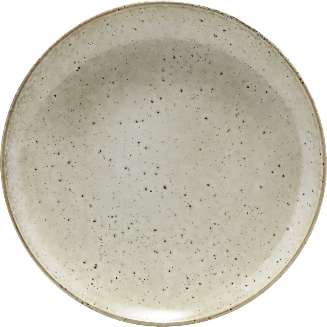 House Doctor - Lunch Plate, Lake, Grey - Dia: 22 cm