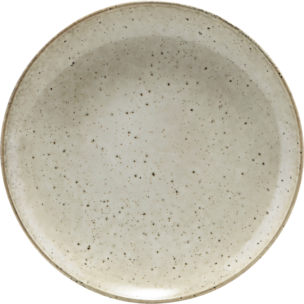 House Doctor - Lunch Plate, Lake, Grey - Dia: 22 cm