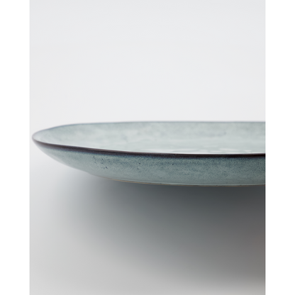 House Doctor - Dinner Plate, Rustic, Grey/Blue - H: 2,5 cm, Dia: 27,5 cm