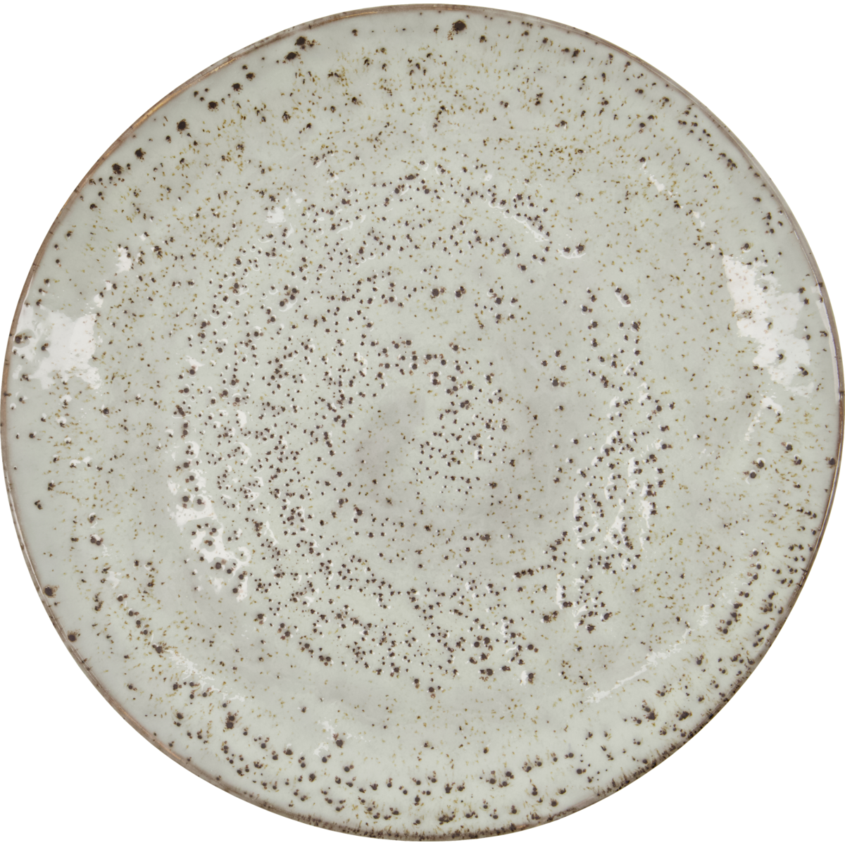 House Doctor - Dinner Plate, Rustic, Grey/Blue - H: 2,5 cm, Dia: 27,5 cm