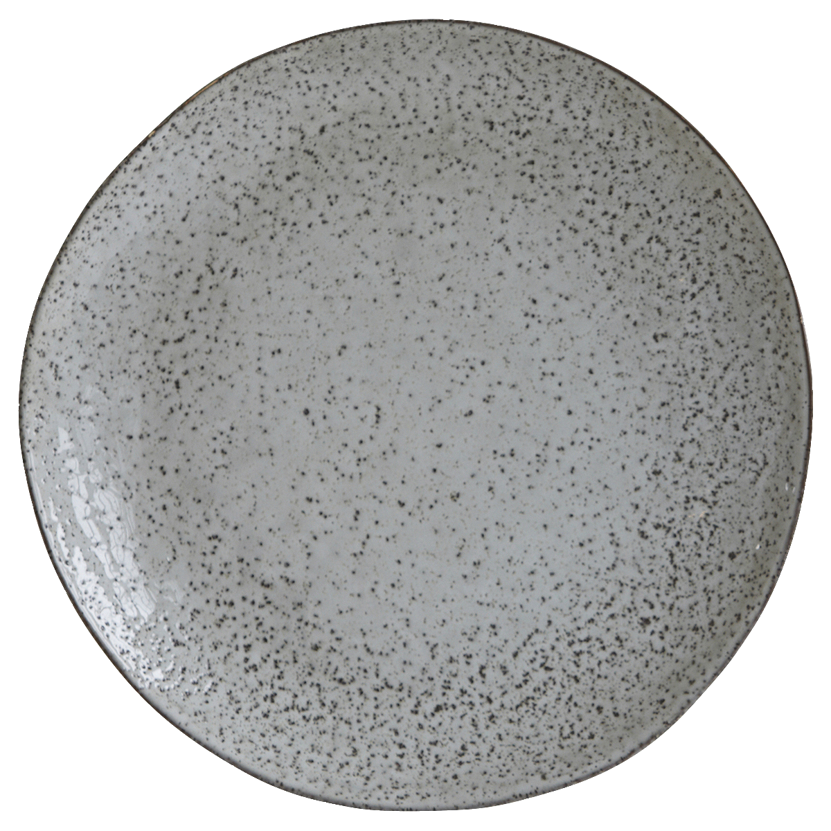 House Doctor - Dinner Plate, Rustic, Grey/Blue - H: 2,5 cm, Dia: 27,5 cm