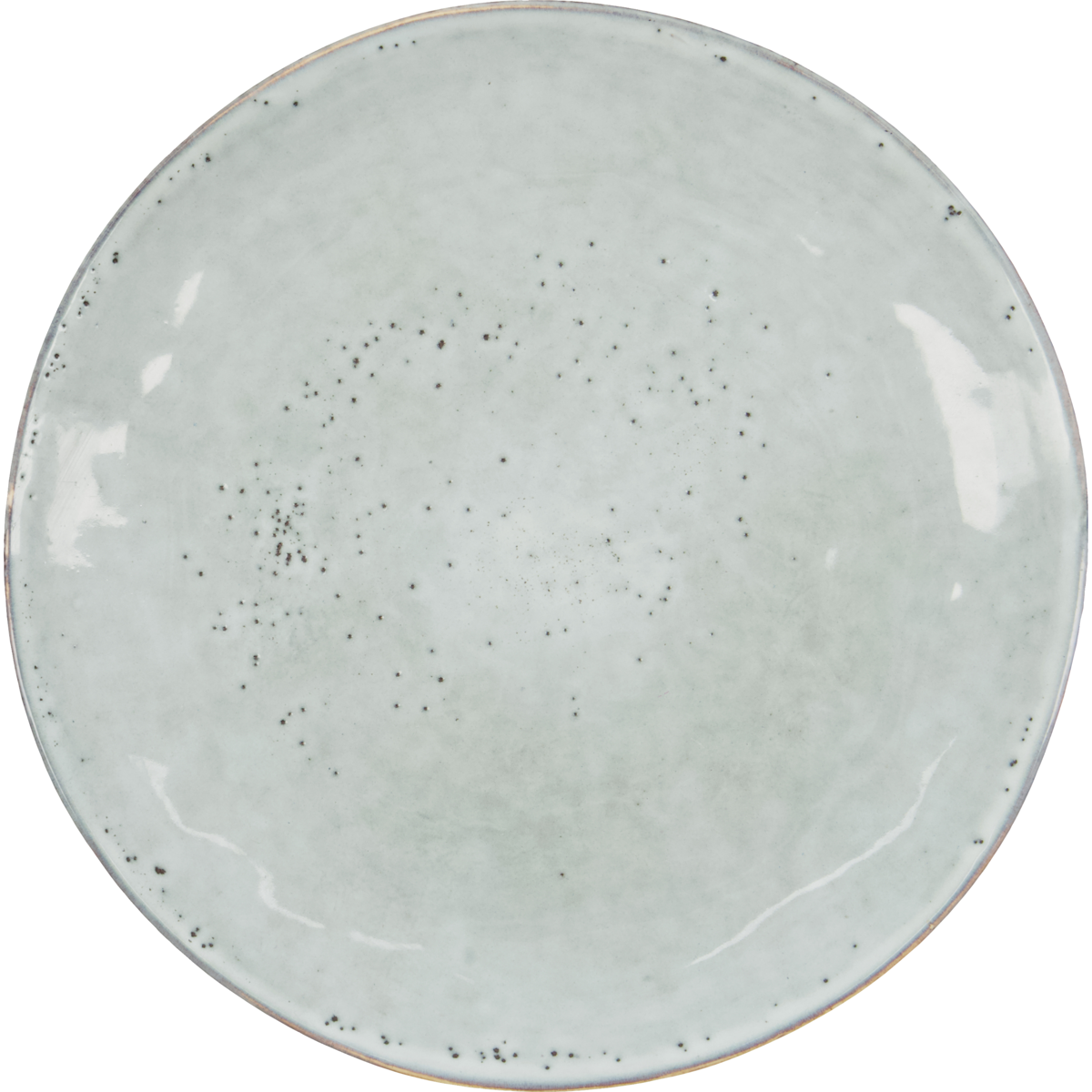 House Doctor - Cake Plate, Rustic, Grey/Blue - H: 2 CM, Dia: 20 CM