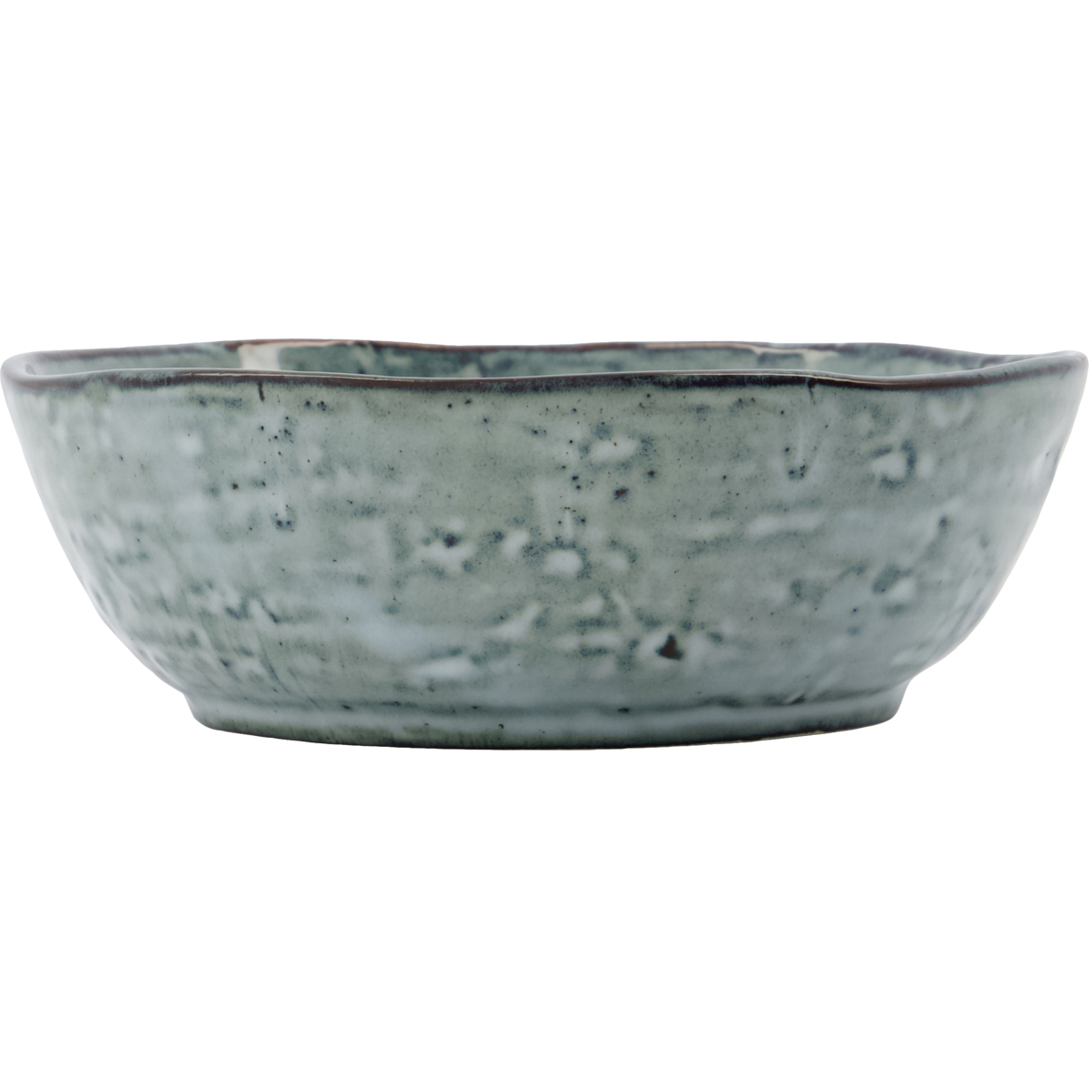 House Doctor - Bowl, Rustic, Grey/Blue - H: 4,5 cm, Dia: 14 cm