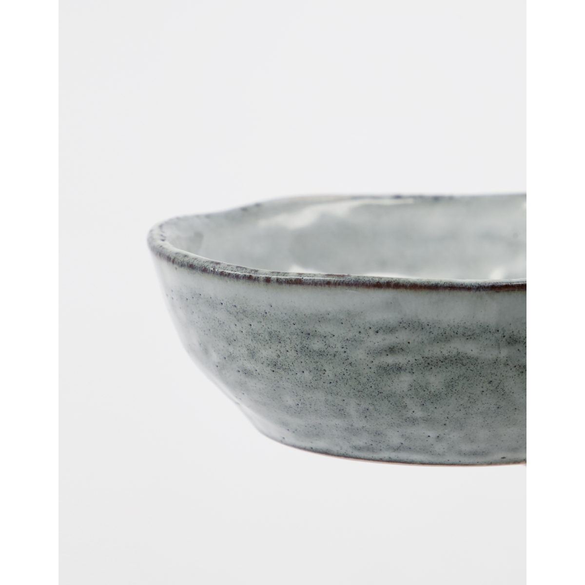 House Doctor - Bowl, Rustic, Grey/Blue - H: 3,8 cm, Dia: 11,5 cm