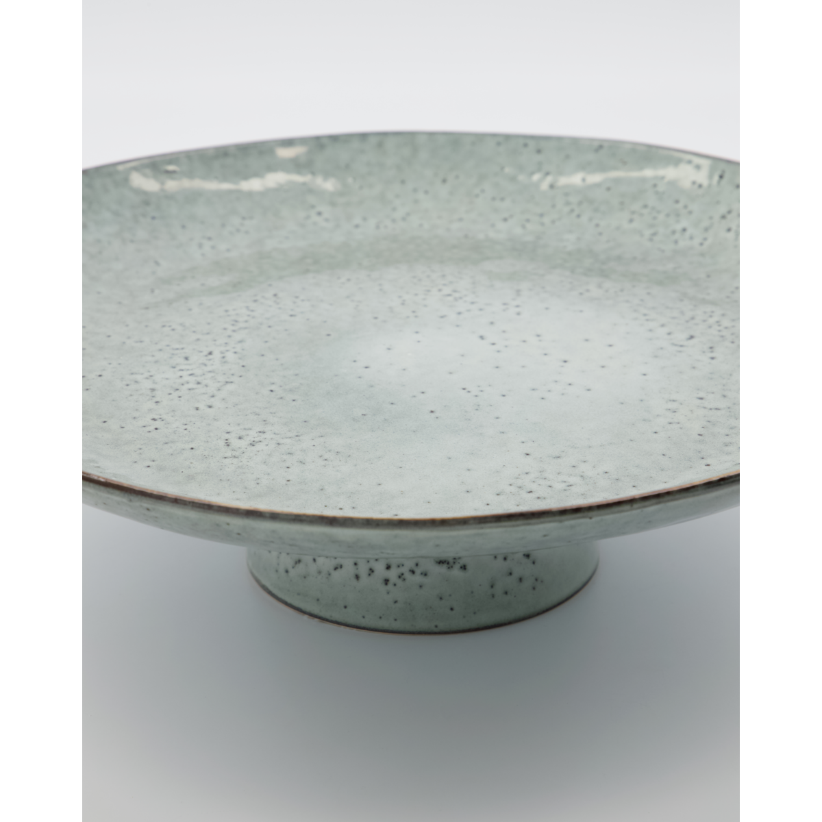 House Doctor - Cake Dish, Rustic, Grey/Blue - H: 8.3 CM, DIA: 32 cm