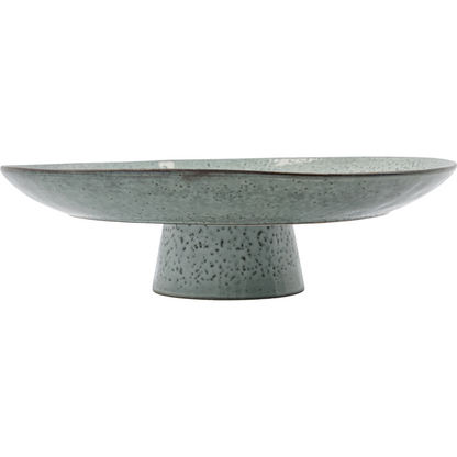 House Doctor - Cake Dish, Rustic, Grey/Blue - H: 8.3 CM, DIA: 32 cm