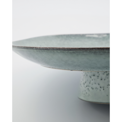 House Doctor - Cake Dish, Rustic, Grey/Blue - H: 8.3 CM, DIA: 32 cm