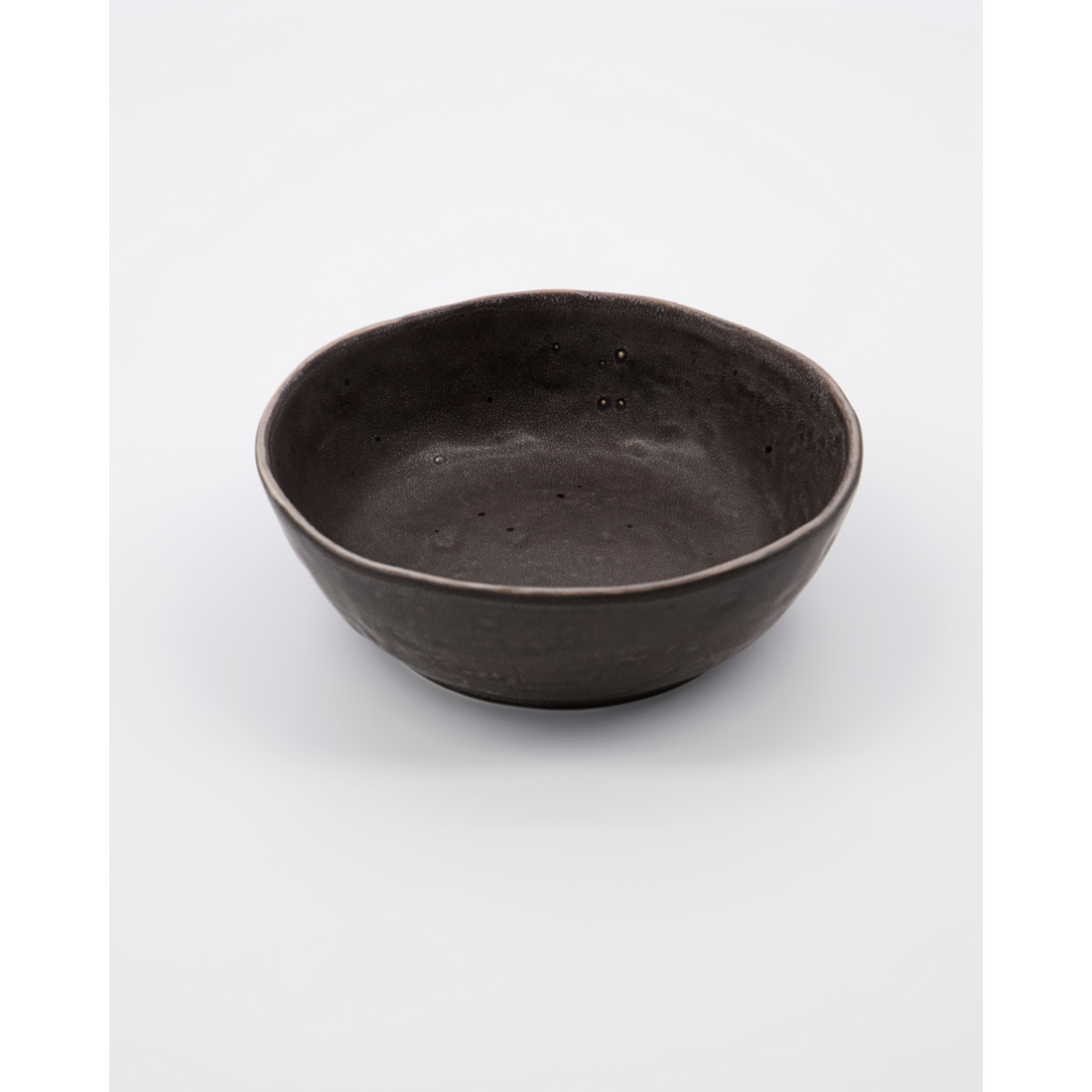 House Doctor - Bowl, Rustic, Dark Grey - H: 4,5 cm, Dia: 14 cm