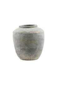 House Doctor - Vase, Rustic, Concrete - H: 31 cm, Dia: 27 cm