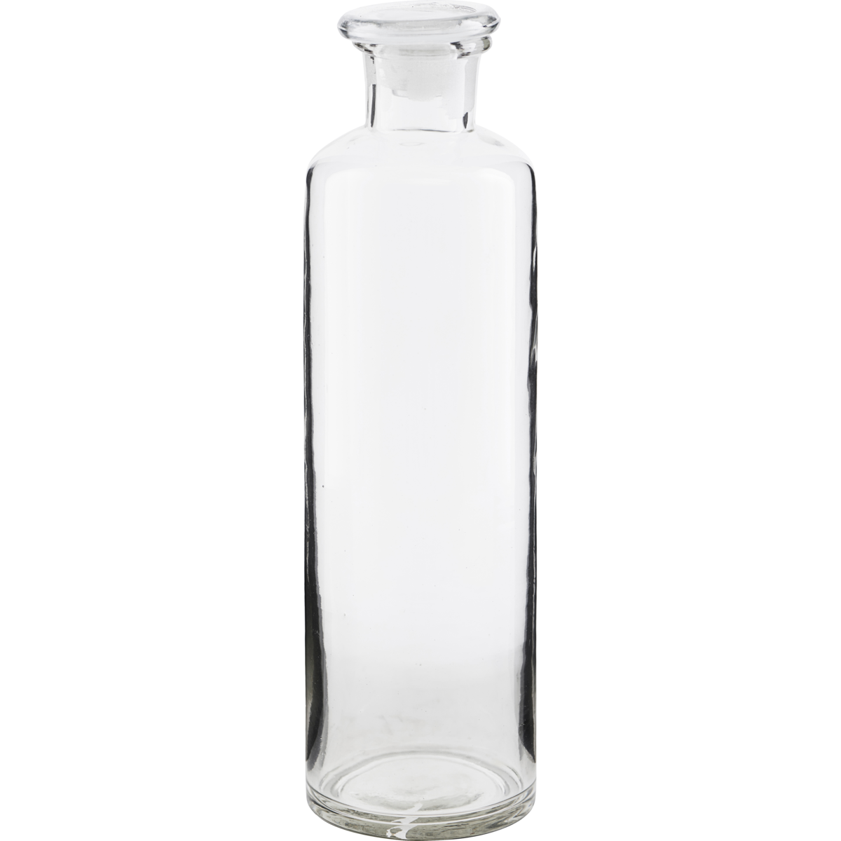 House Doctor Bottle With Lock, Pharma, Clear-H: 32 cm, DIA: 9 CM