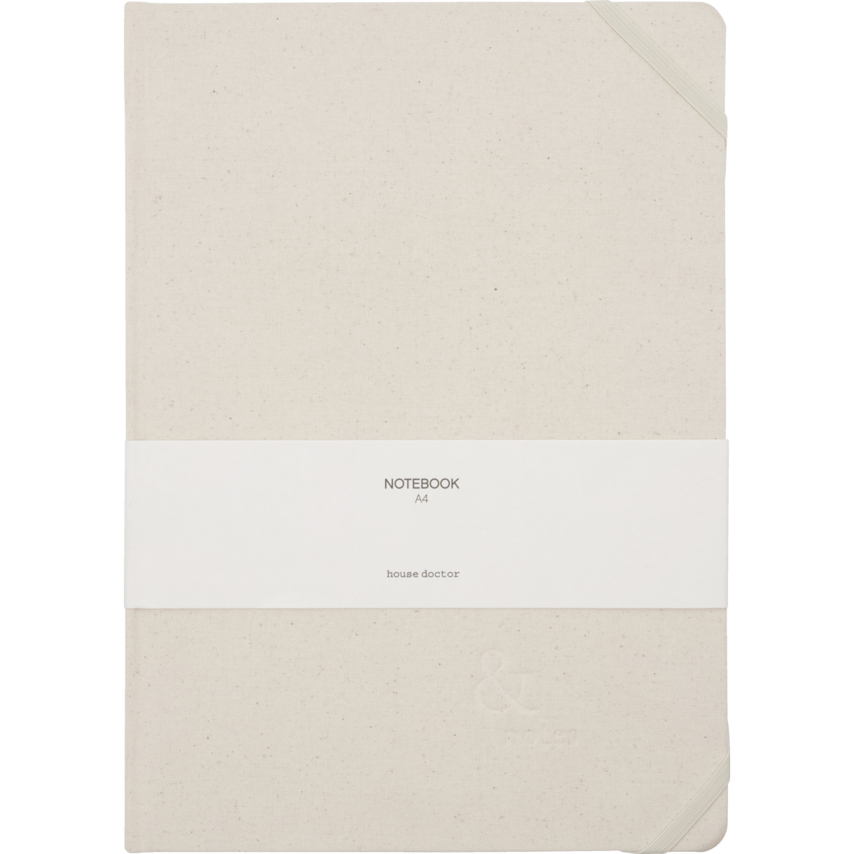 Anteckningsbok, hdjournal, beige