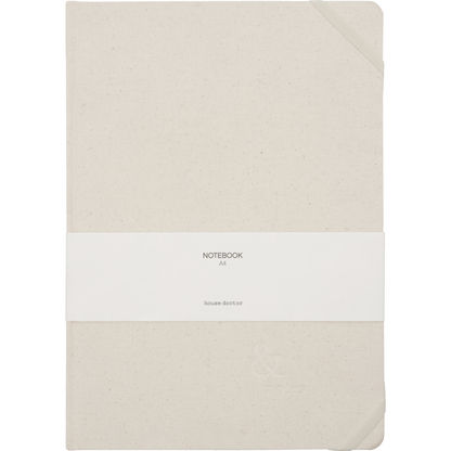 Anteckningsbok, hdjournal, beige