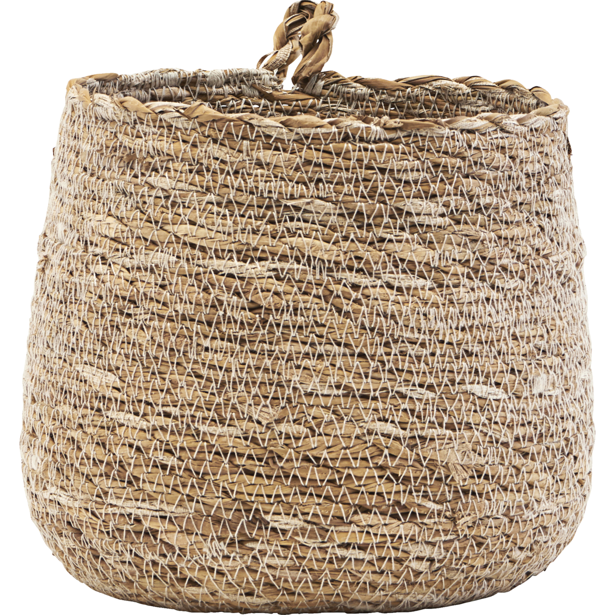 House Doctor - Basket, Hang, Nature - H: 16 CM, Dia: 18 CM