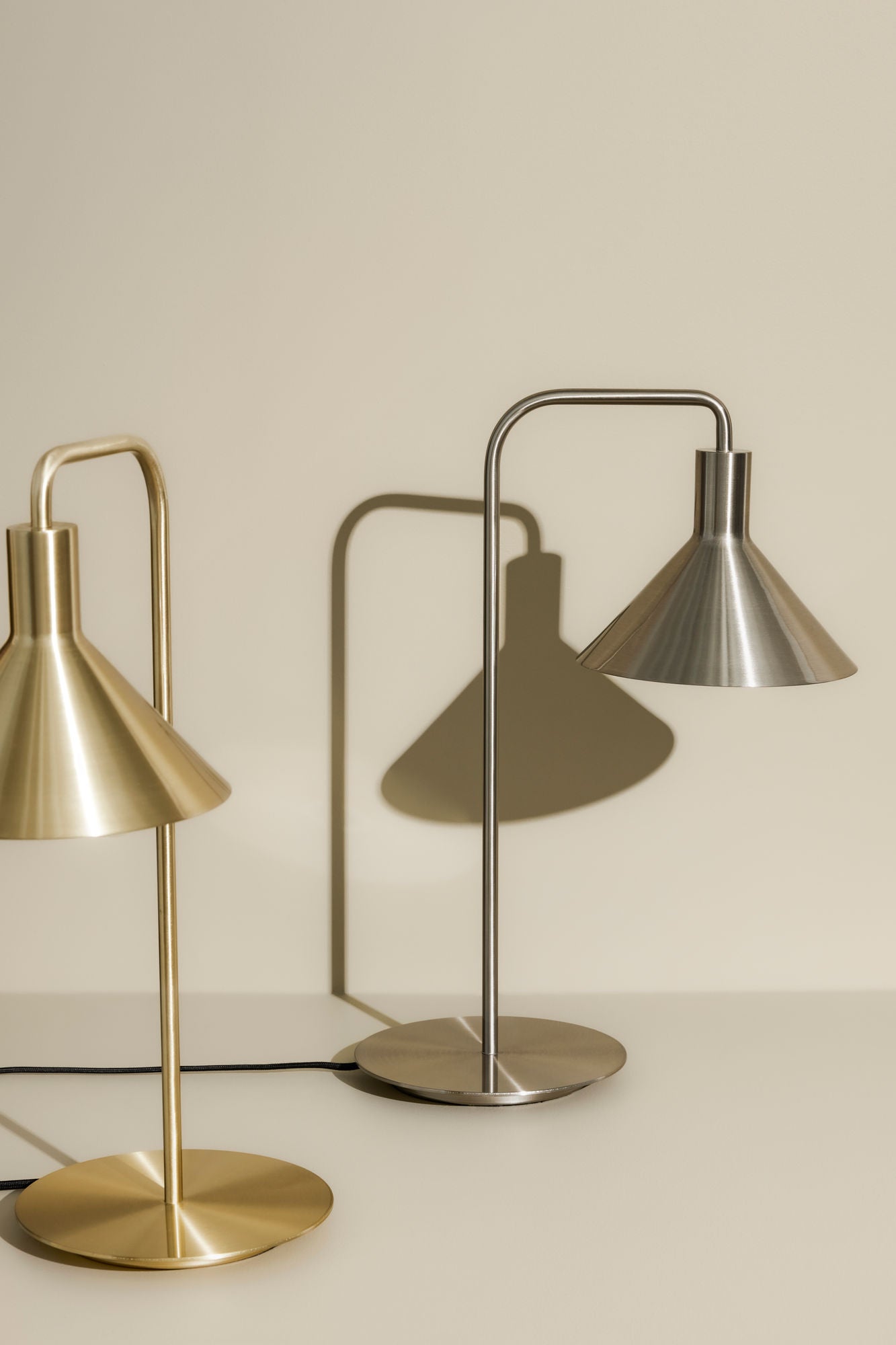 Solo Table Lamp Nickel - Ø37XH50CM, E27