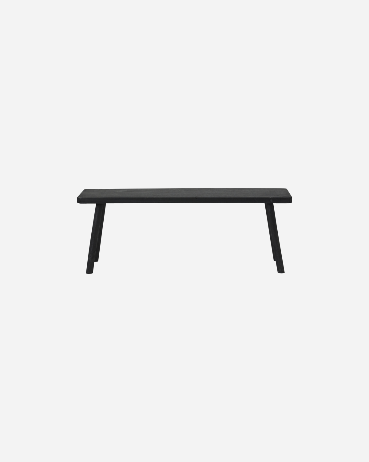 House Doctor - Bench, Nadi, Black - L: 120 cm, W: 38 cm, H: 43 cm