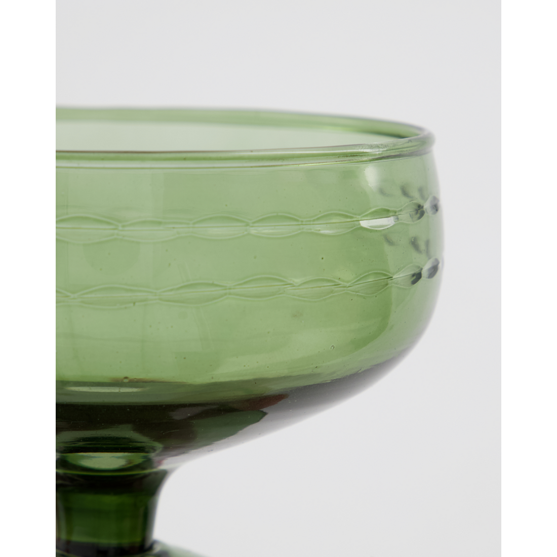 Dessert Bowl, HDVintage, Green