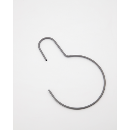 House Doctor - Round Hanger, Wire, Light Grey - W: 13,5 cm, H: 21,5 cm