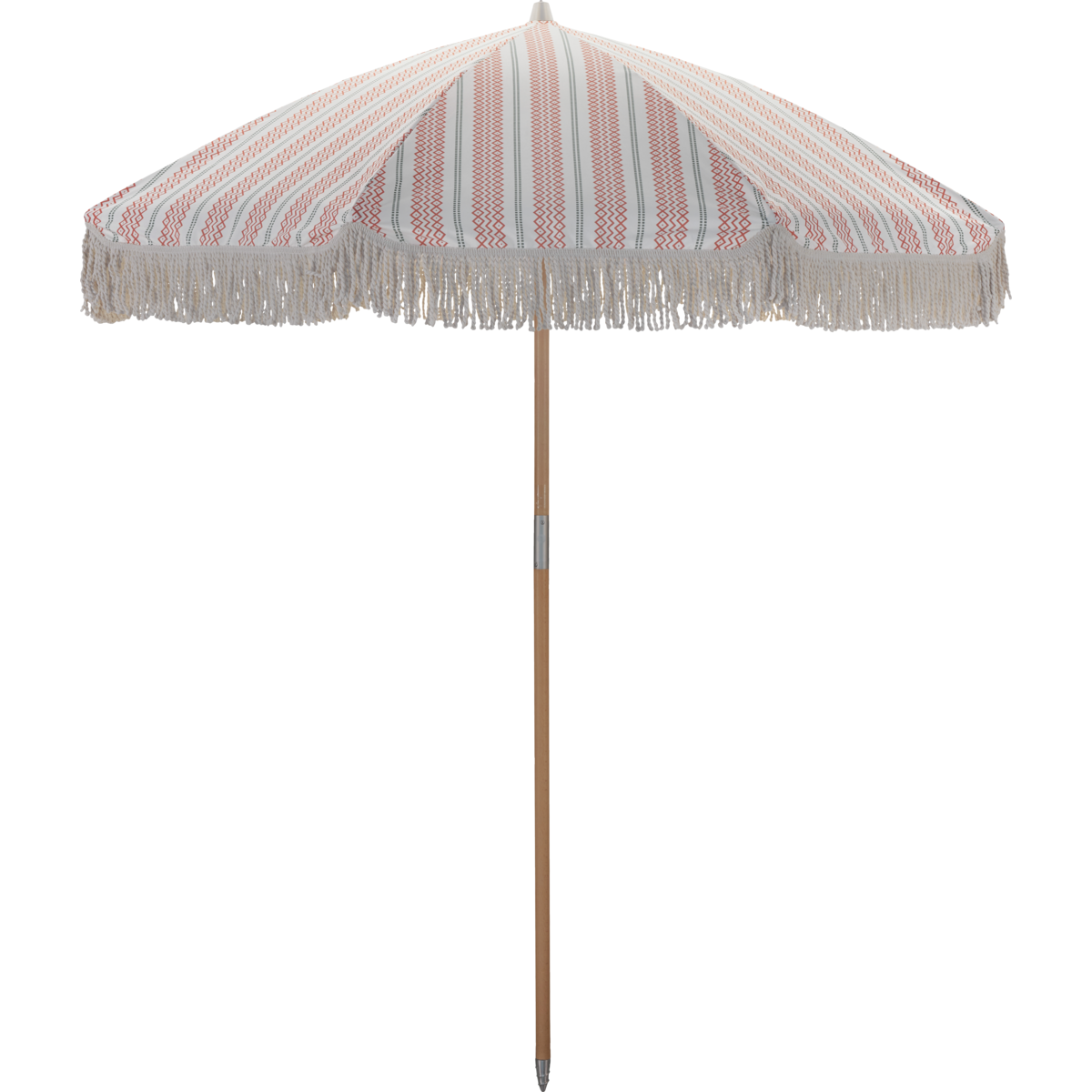 Parasol, hdumbra, röd/grön