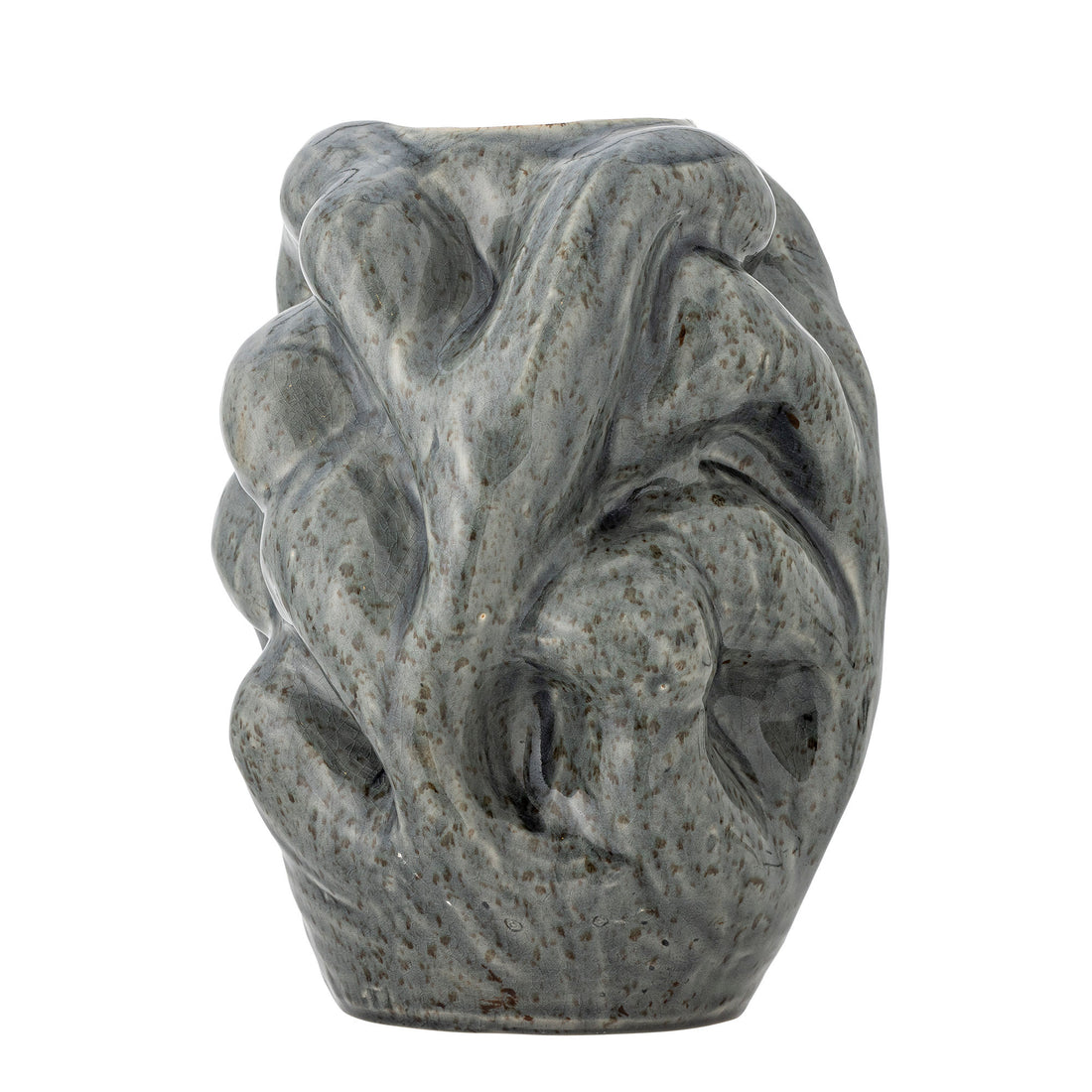 Bloomingville Vuelle Vase, Gray, Stoneware