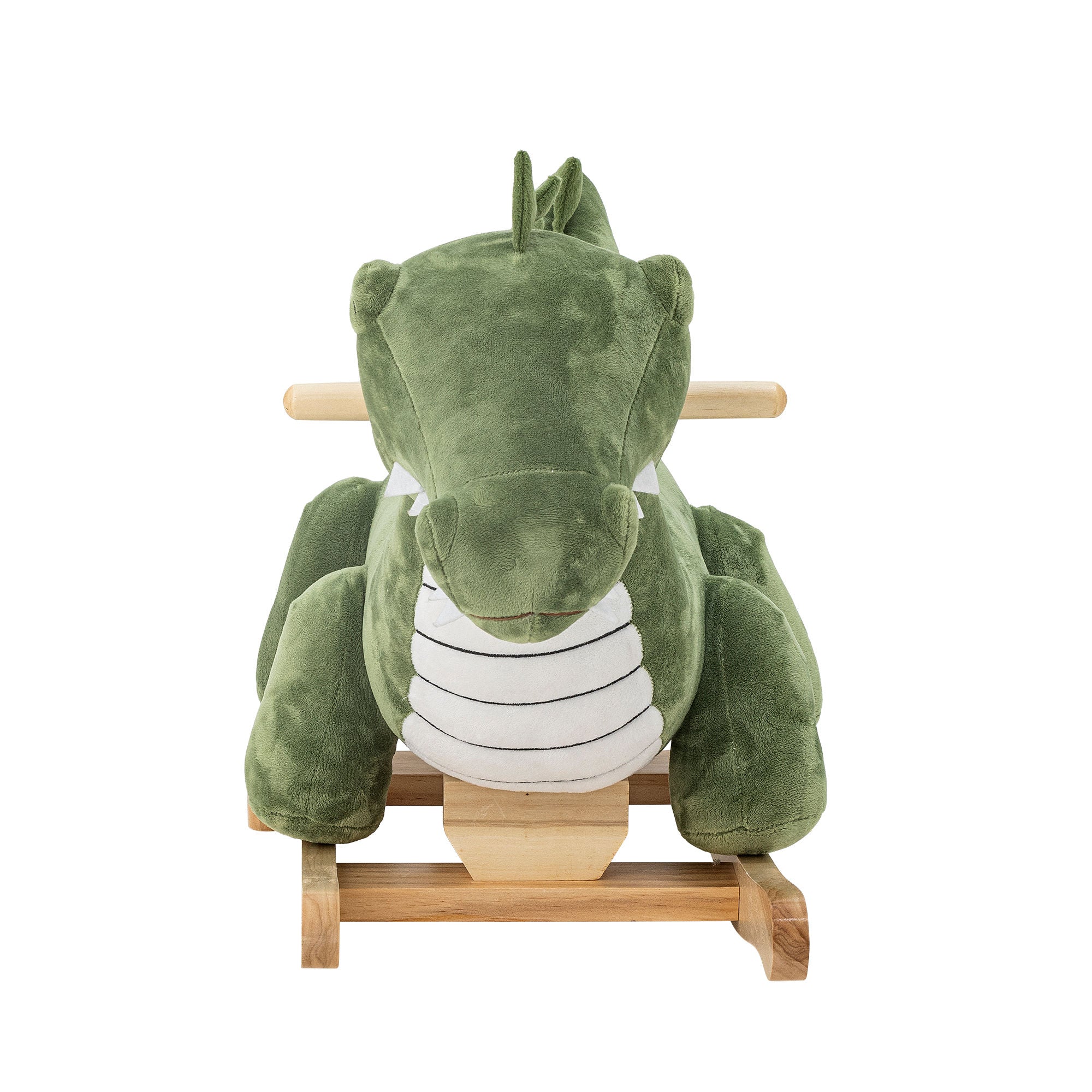 Bloomingville Mini Arnie Rocking Toy, Crocodile, Green, Polyester