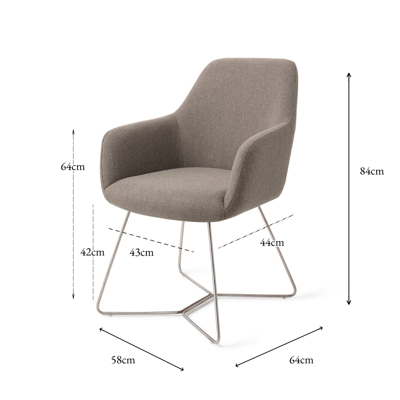 Hiroe matstol dimmig fusion