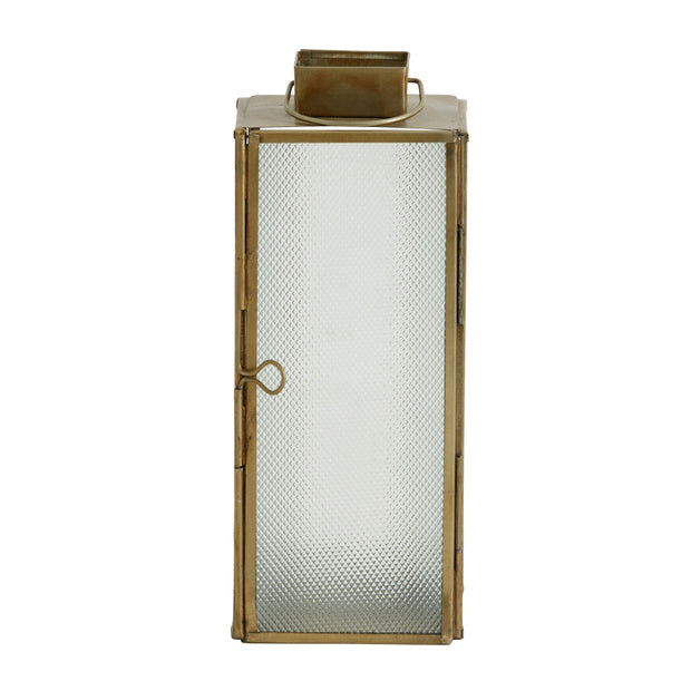 Nordal mässing Lantern Frosted Glass Large H21 CM