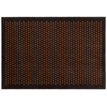 NYHED - TÆPPE/MÅTTE 90 x 130 CM - DOT/COGNAC-DARK BROWN - Tica Copenhagen - DesignGaragen.dk