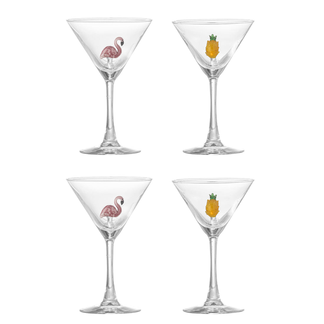 Bloomingville Misa cocktailglas, multipack, redo, glas