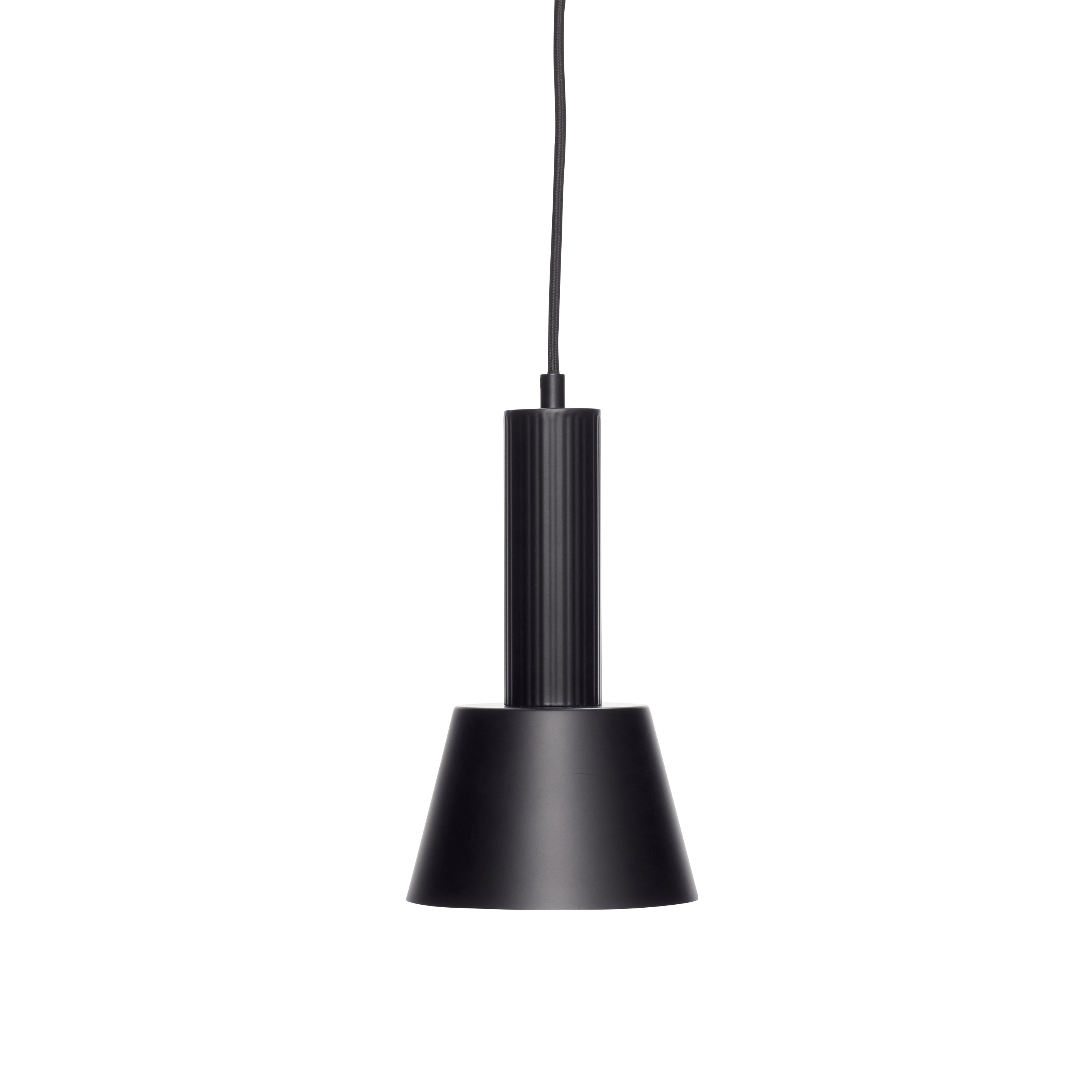 Hübsch mono lampa svart