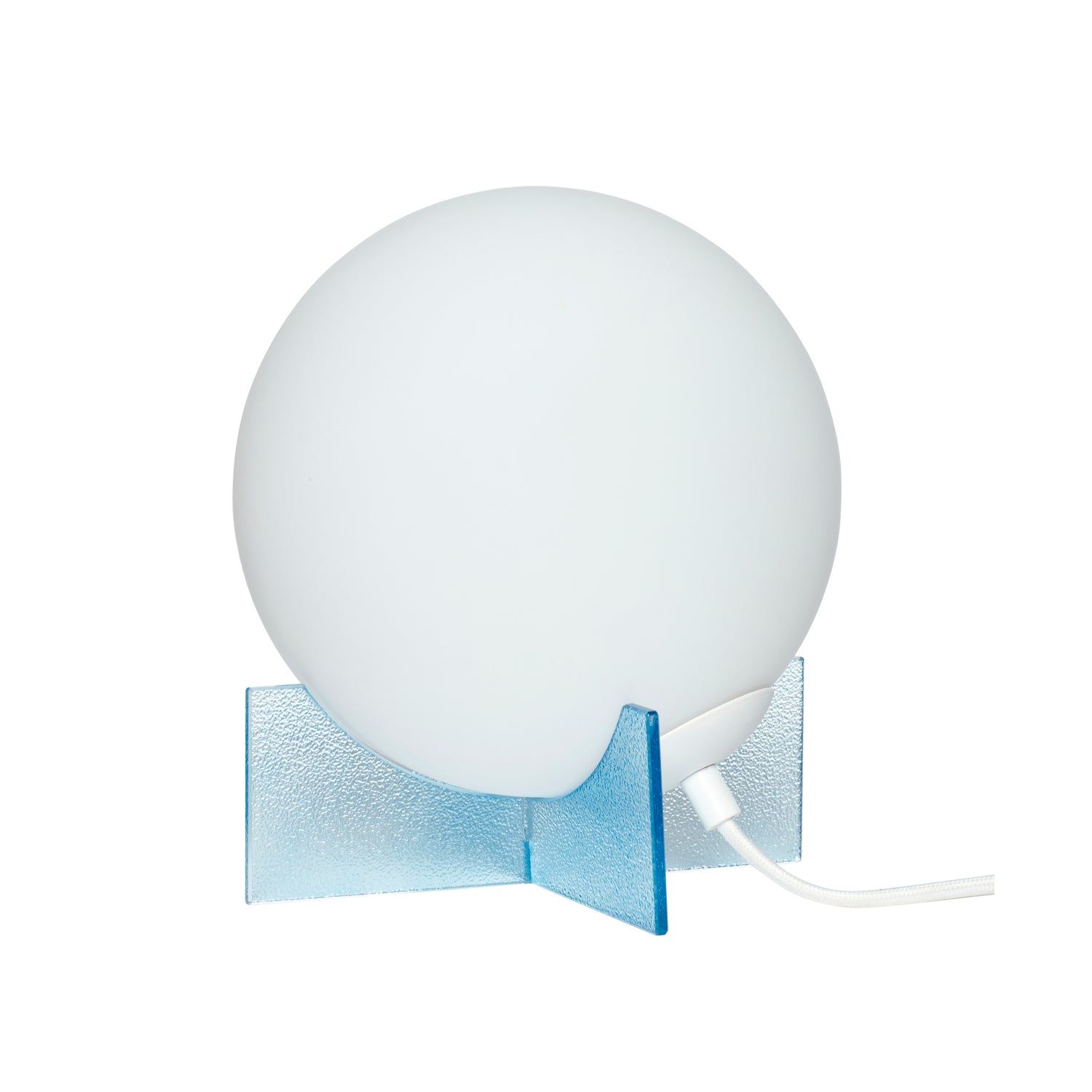 Moon Table Lamp Blue/White - Ø20xH23CM, E14