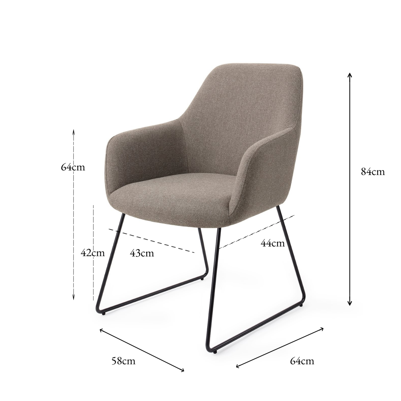 Hiroe matstol dimmig fusion