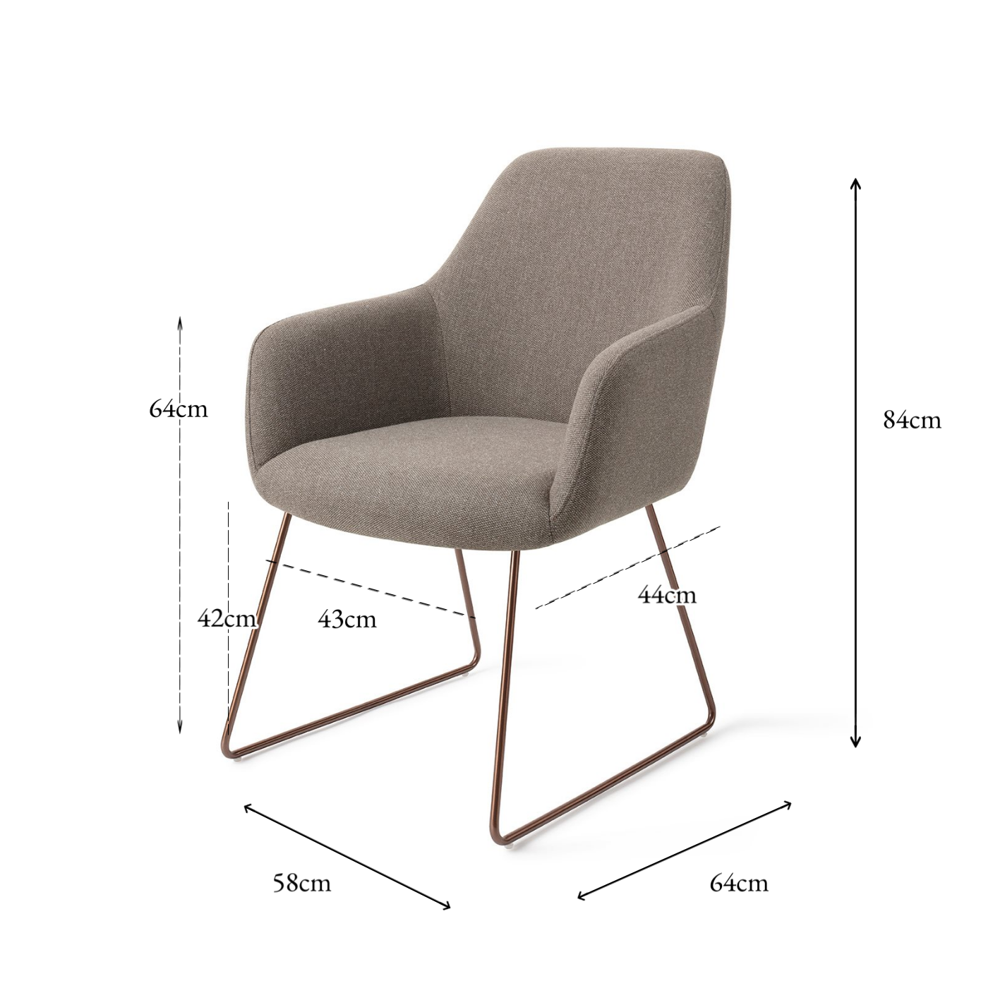 Hiroe matstol dimmig fusion