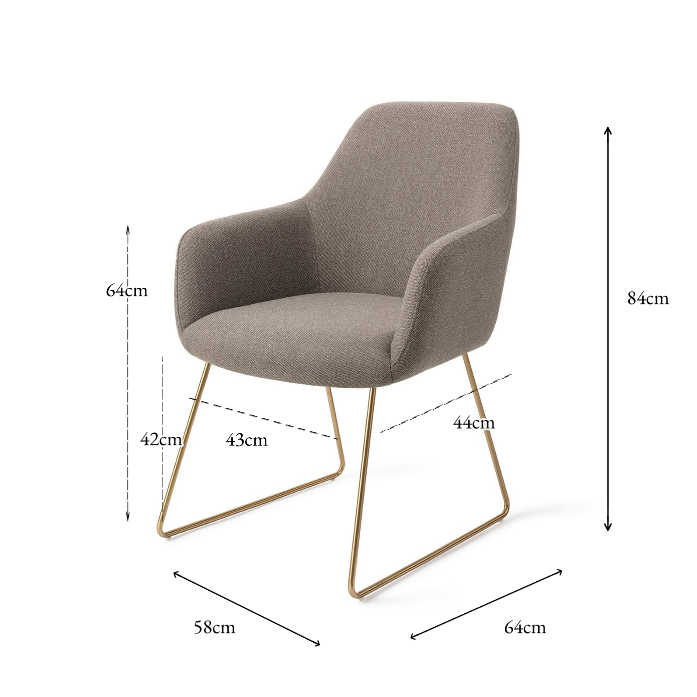 Hiroe matstol dimmig fusion