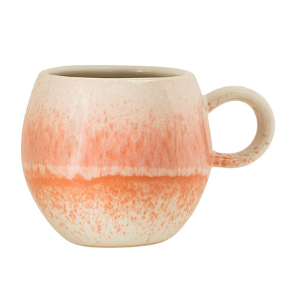 Paula cup, orange, stengods