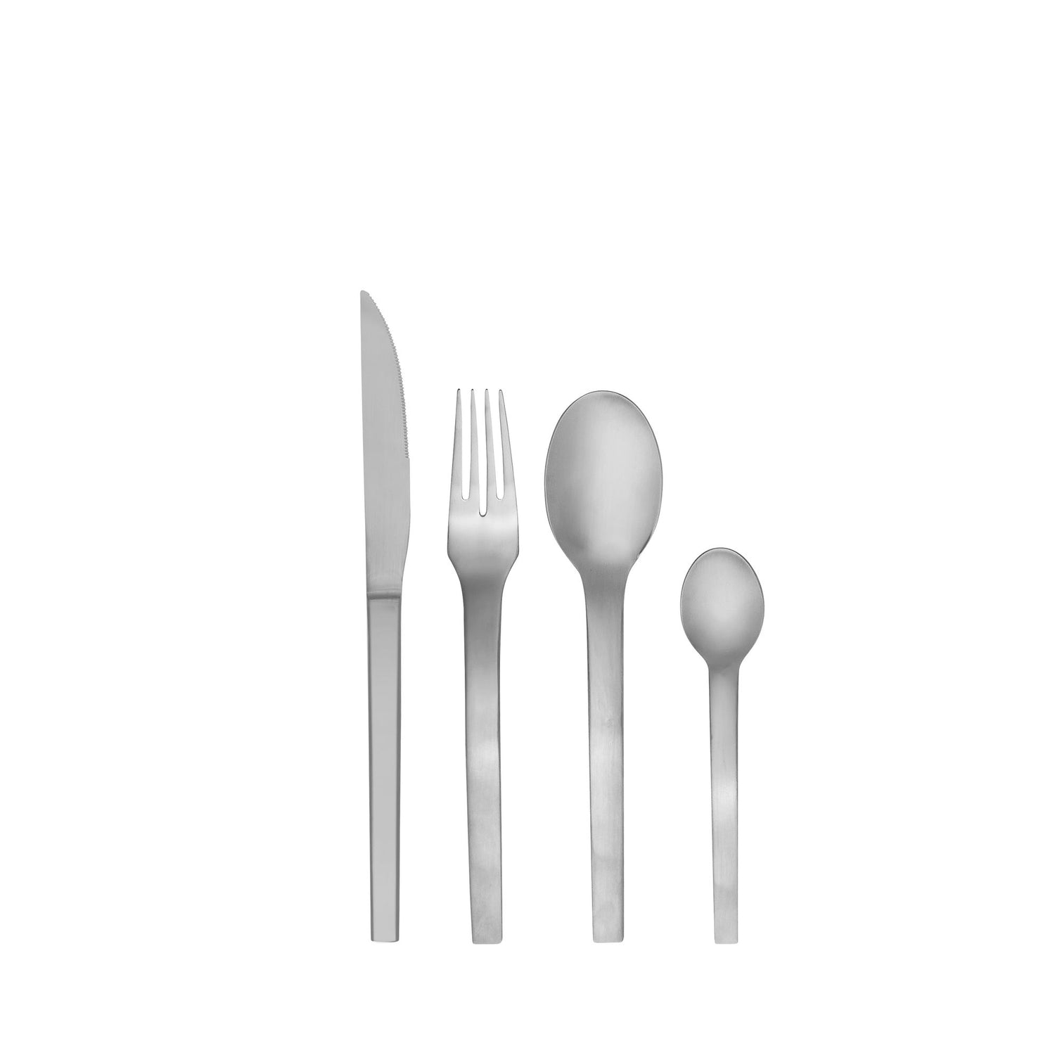 Hübsch Mano Cutlery borstat (uppsättning av 16)